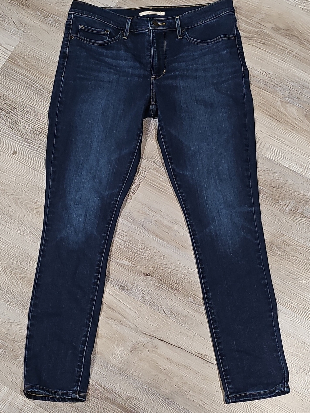 Levi's Dark Blue Skinny Jeans for Women 30 X 30